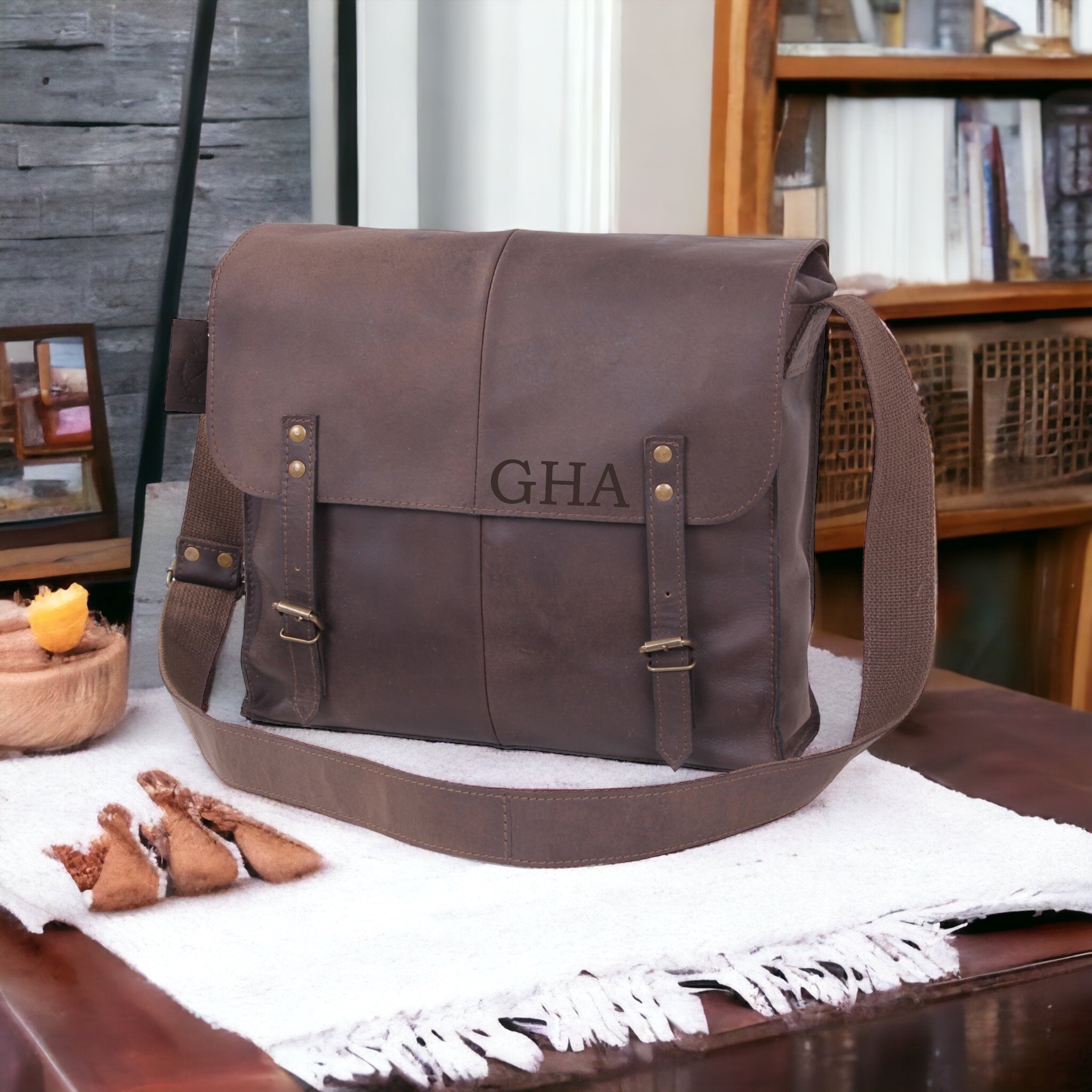 Rothco Brown Leather Medic Bag