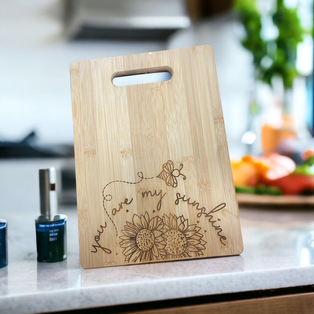 You Are My Sunshine Cutting Board - Premium from Pat's Monograms - Just $17.95! Shop now at Pat's Monograms