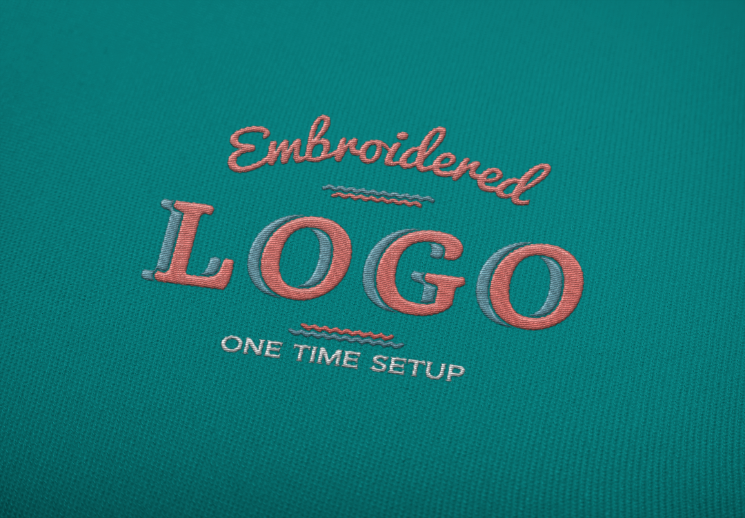 Embroidery Logo Setup - Premium from Pat's Monograms - Just $25.00! Shop now at Pat's Monograms