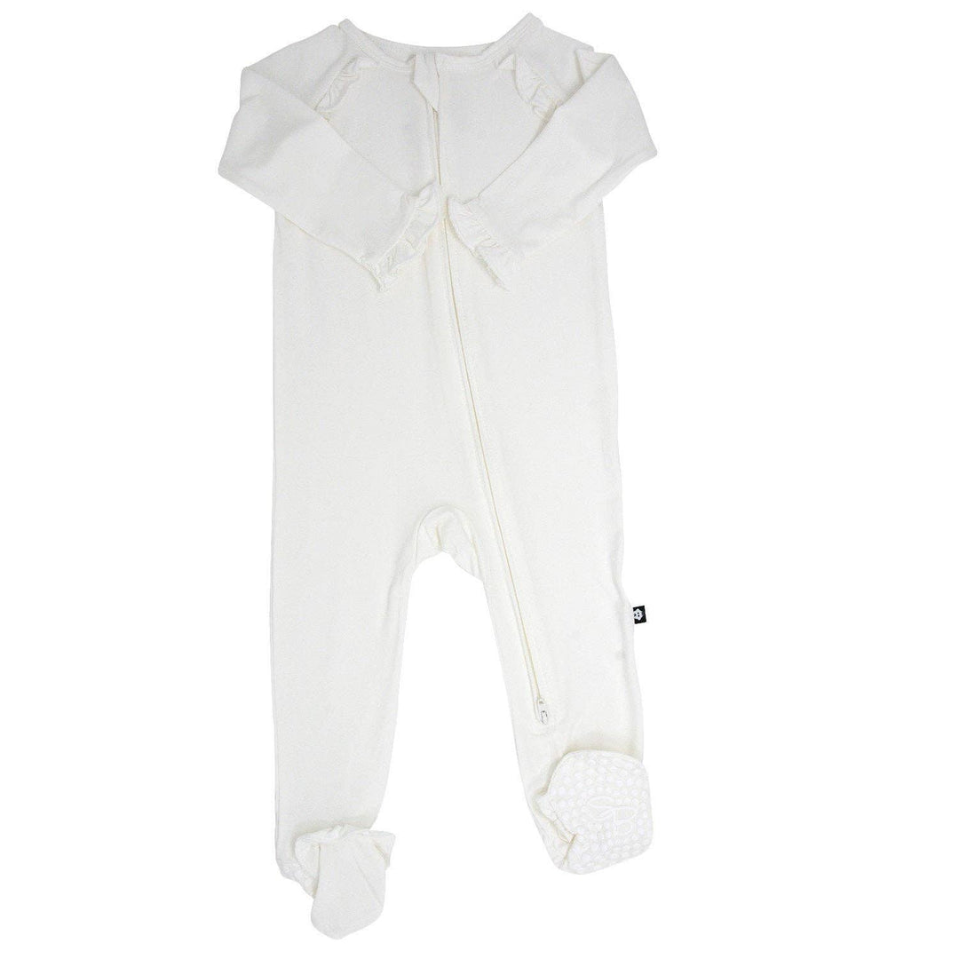 Ruffle Footie - Premium from Sweet Bamboo - Just $38.0! Shop now at Pat's Monograms