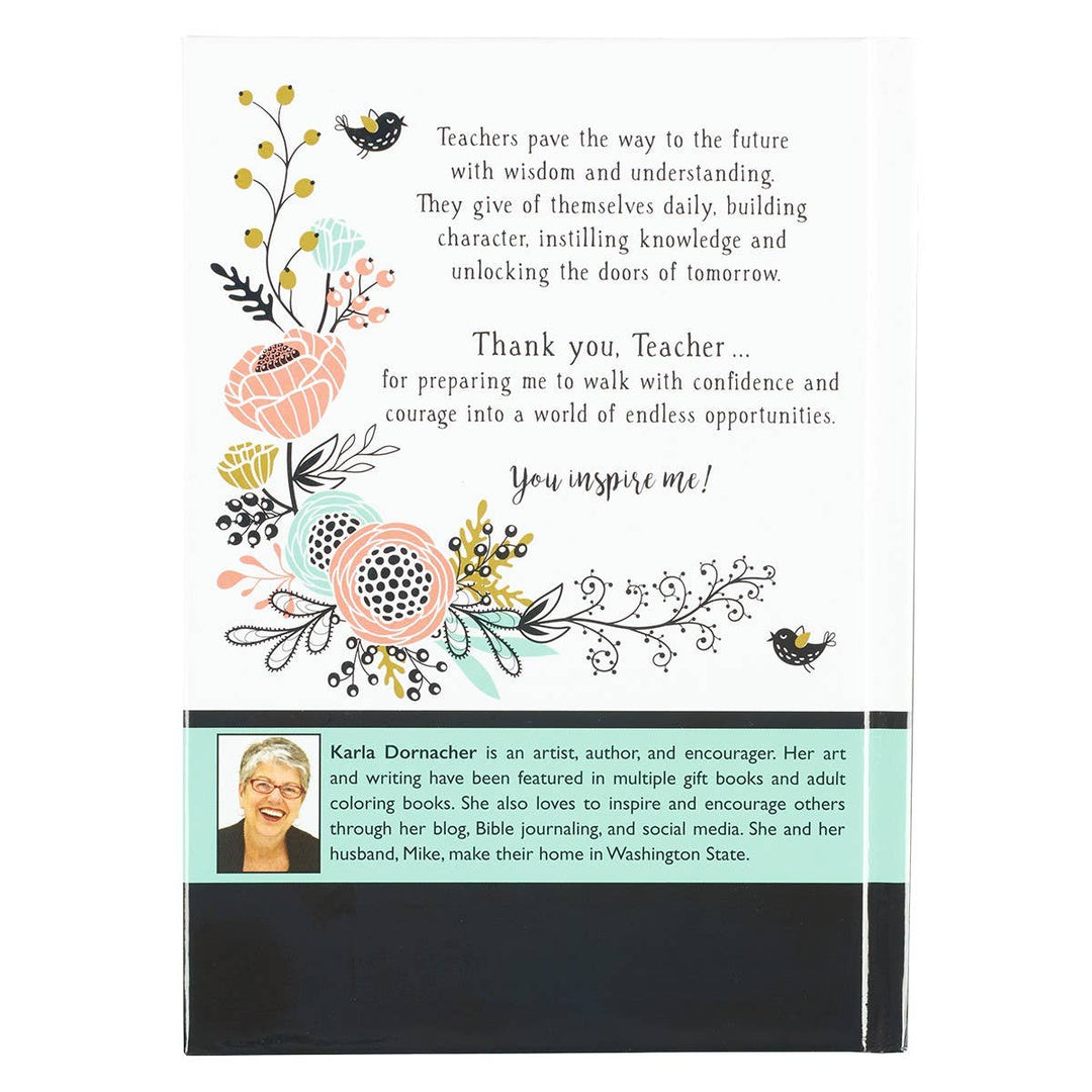 The Heart of a Teacher Gift Book - Ephesians 1:16 - Premium gift item from Christian Art Gifts - Just $6.99! Shop now at Pat's Monograms