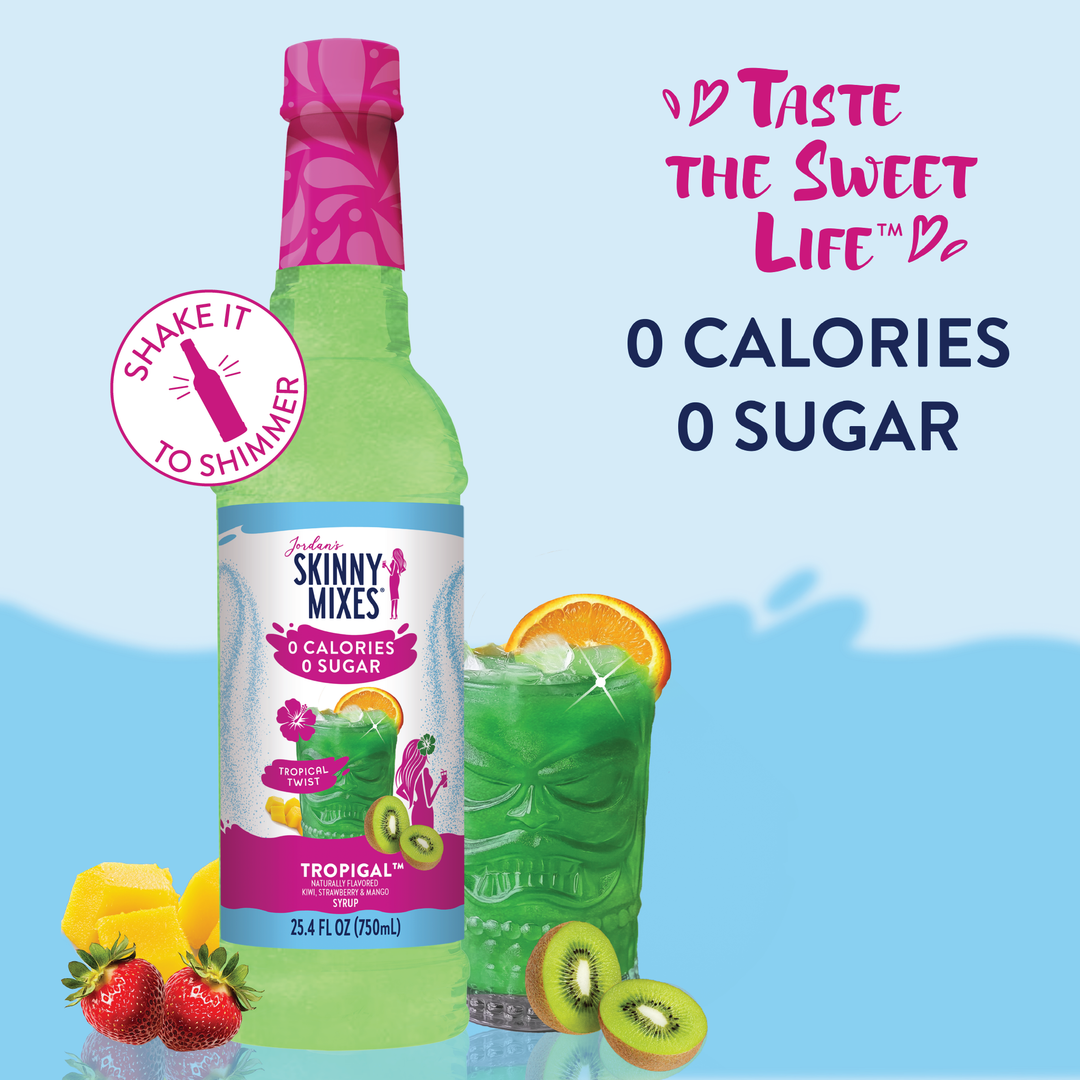 Sugar Free Tropigal™ Syrup - Premium drink mix from Jordan's Skinny Mixes - Just $8.99! Shop now at Pat's Monograms