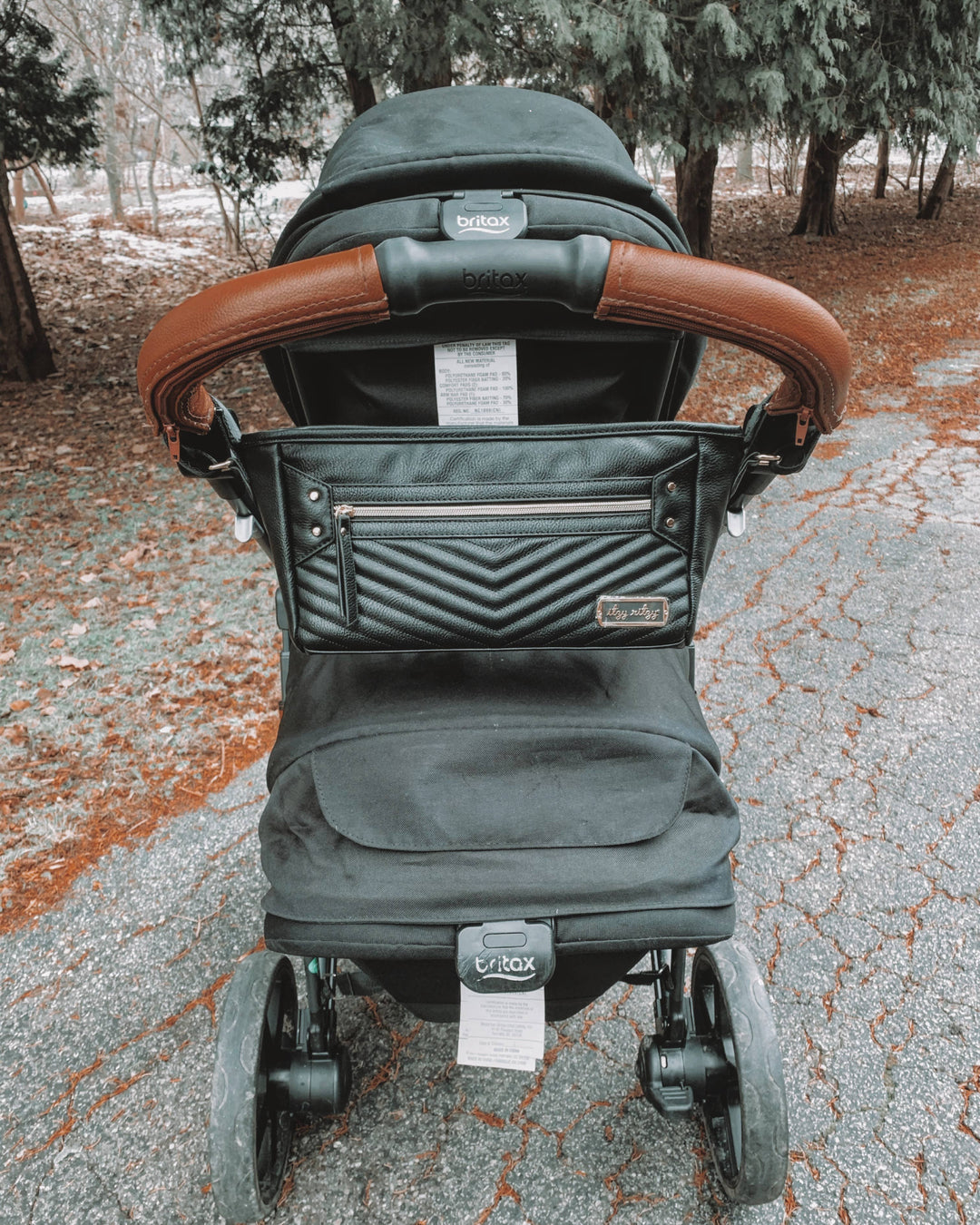 Jetsetter Black Travel Stroller Caddy - Premium Baby Accessories from Itzy Ritzy - Just $34.99! Shop now at Pat's Monograms