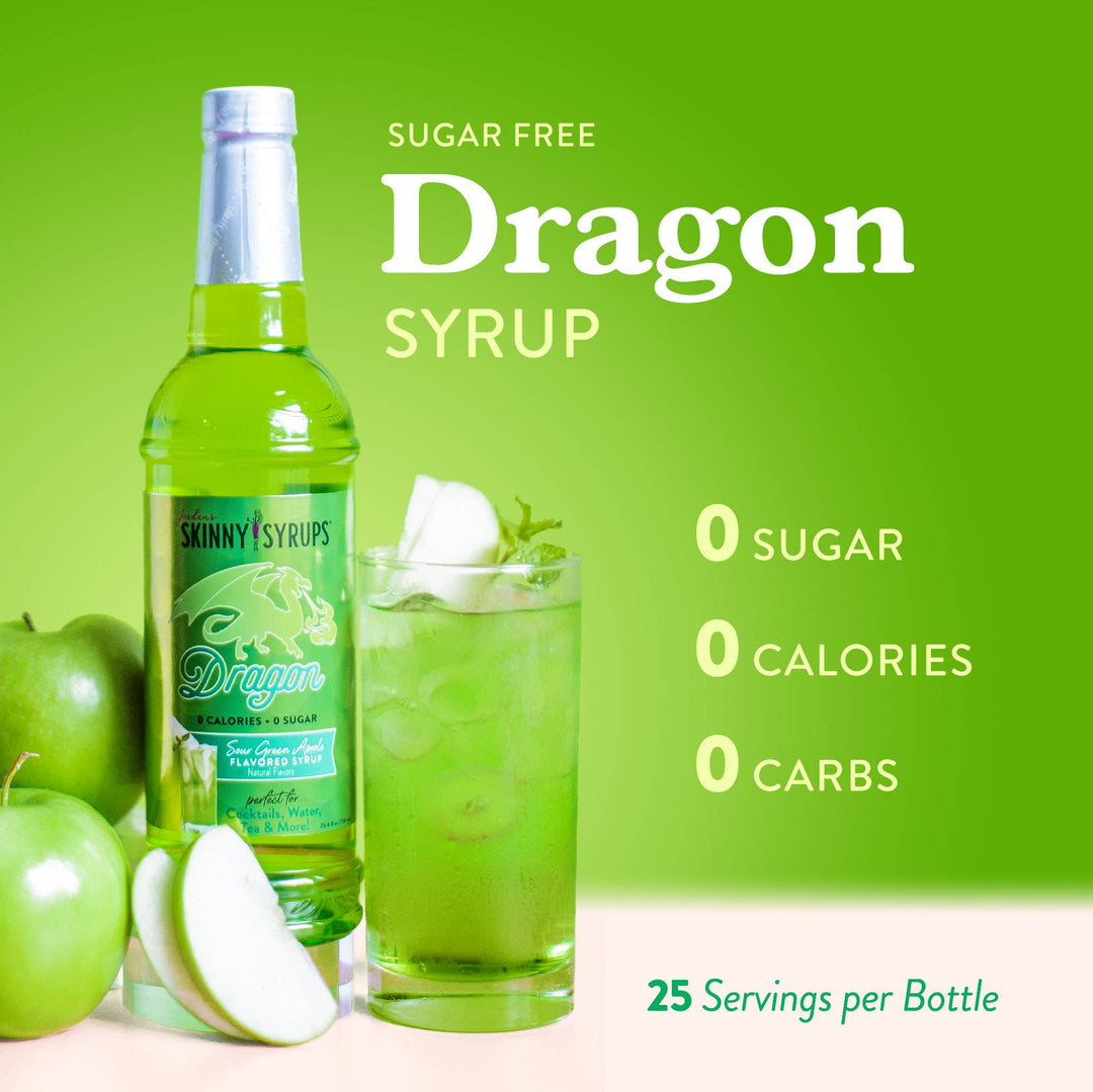 Sugar Free Sour Dragon™ Syrup - Premium drink mix from Jordan's Skinny Mixes - Just $8.99! Shop now at Pat's Monograms