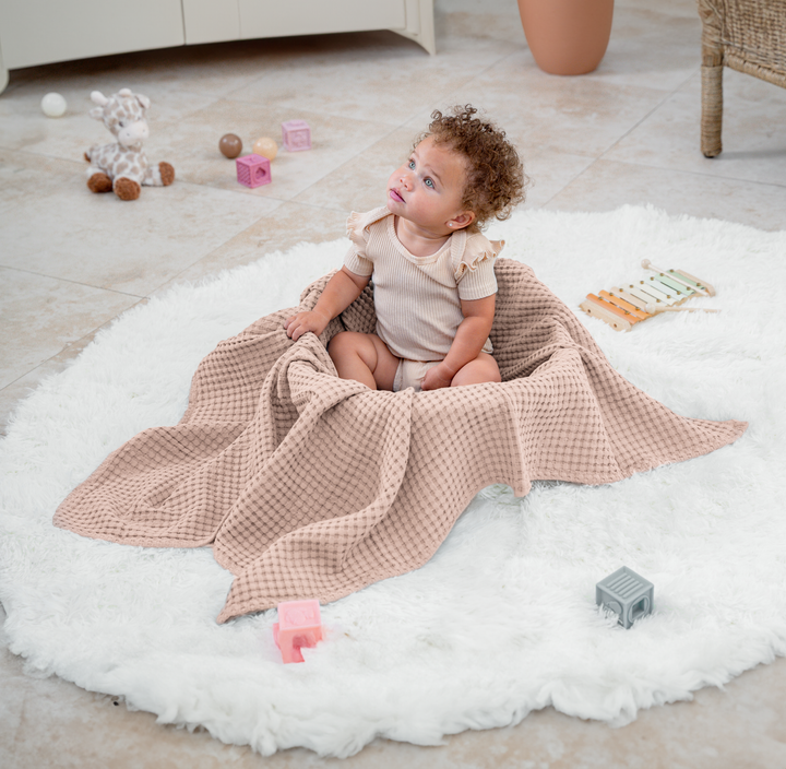 Waffle Blanket for Baby by Comfy Cubs - Premium Baby Blanket from Comfy Cubs - Just $32.95! Shop now at Pat's Monograms