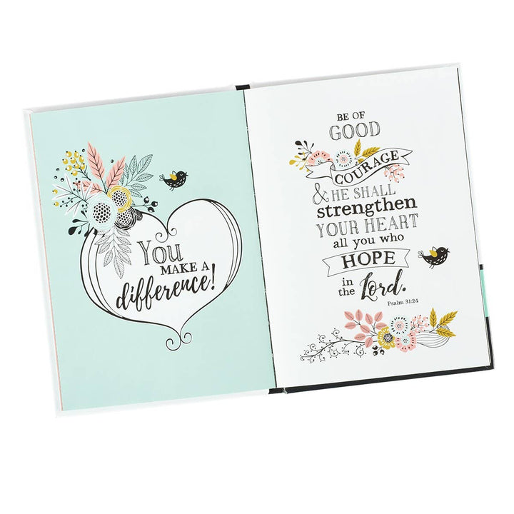 The Heart of a Teacher Gift Book - Ephesians 1:16 - Premium gift item from Christian Art Gifts - Just $6.99! Shop now at Pat's Monograms