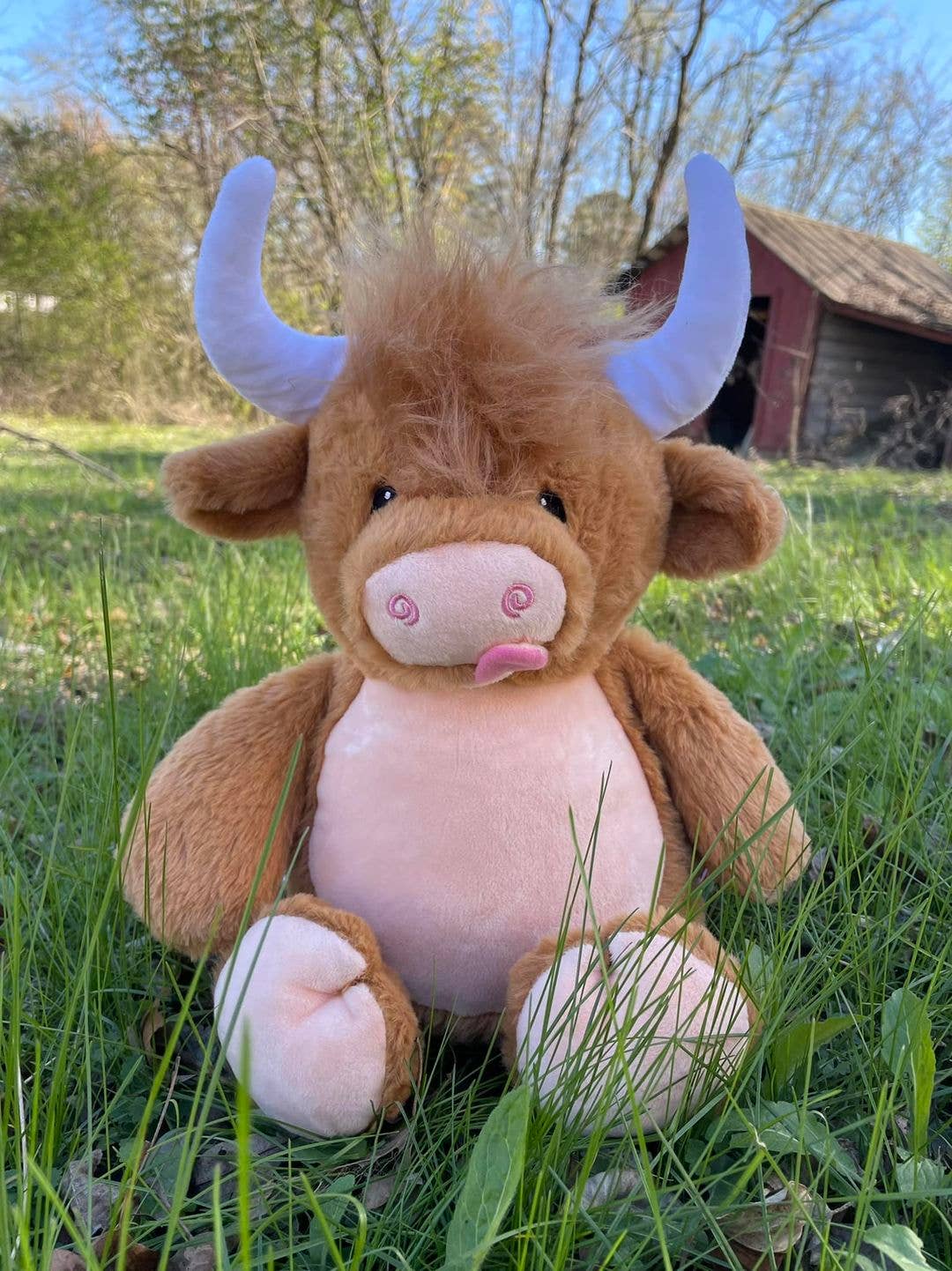 Highland Cow - Premium stuffed animals from Cubbies - Just $26.95! Shop now at Pat's Monograms