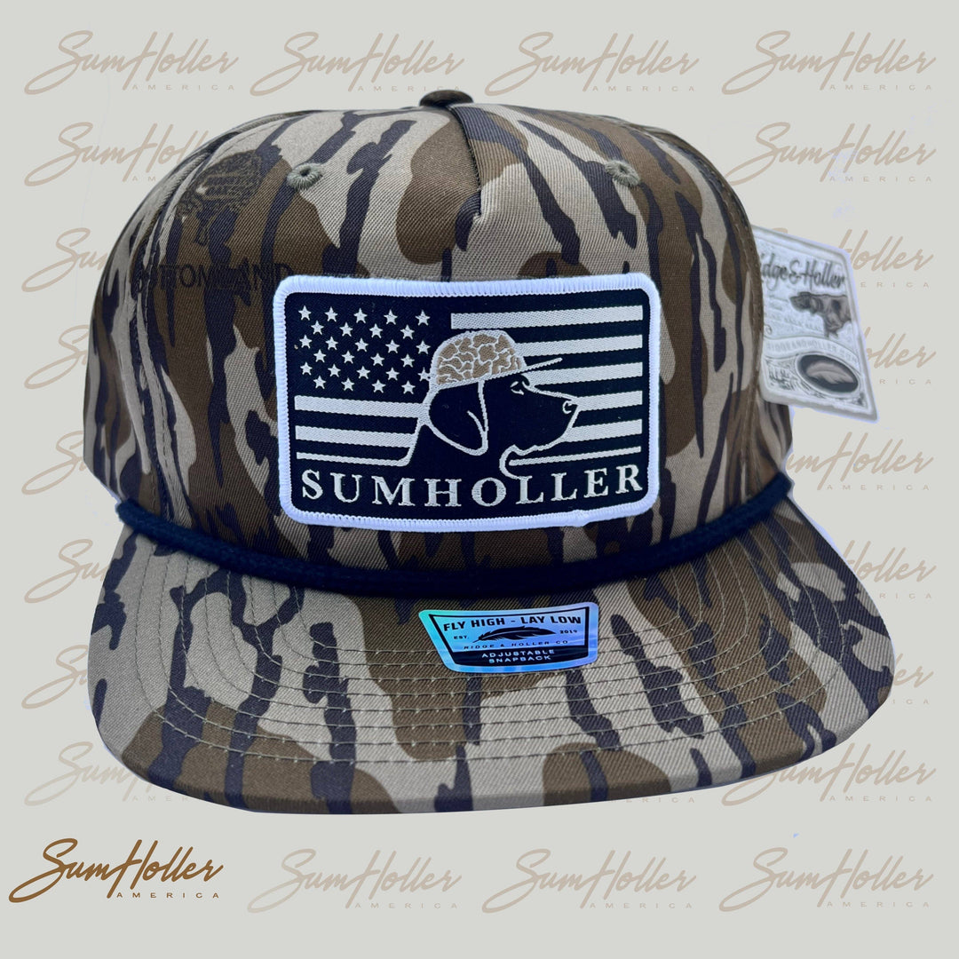 Sumholler Scout Woodlands - Premium Headwear from Ridge&Holler - Just $34.95! Shop now at Pat's Monograms