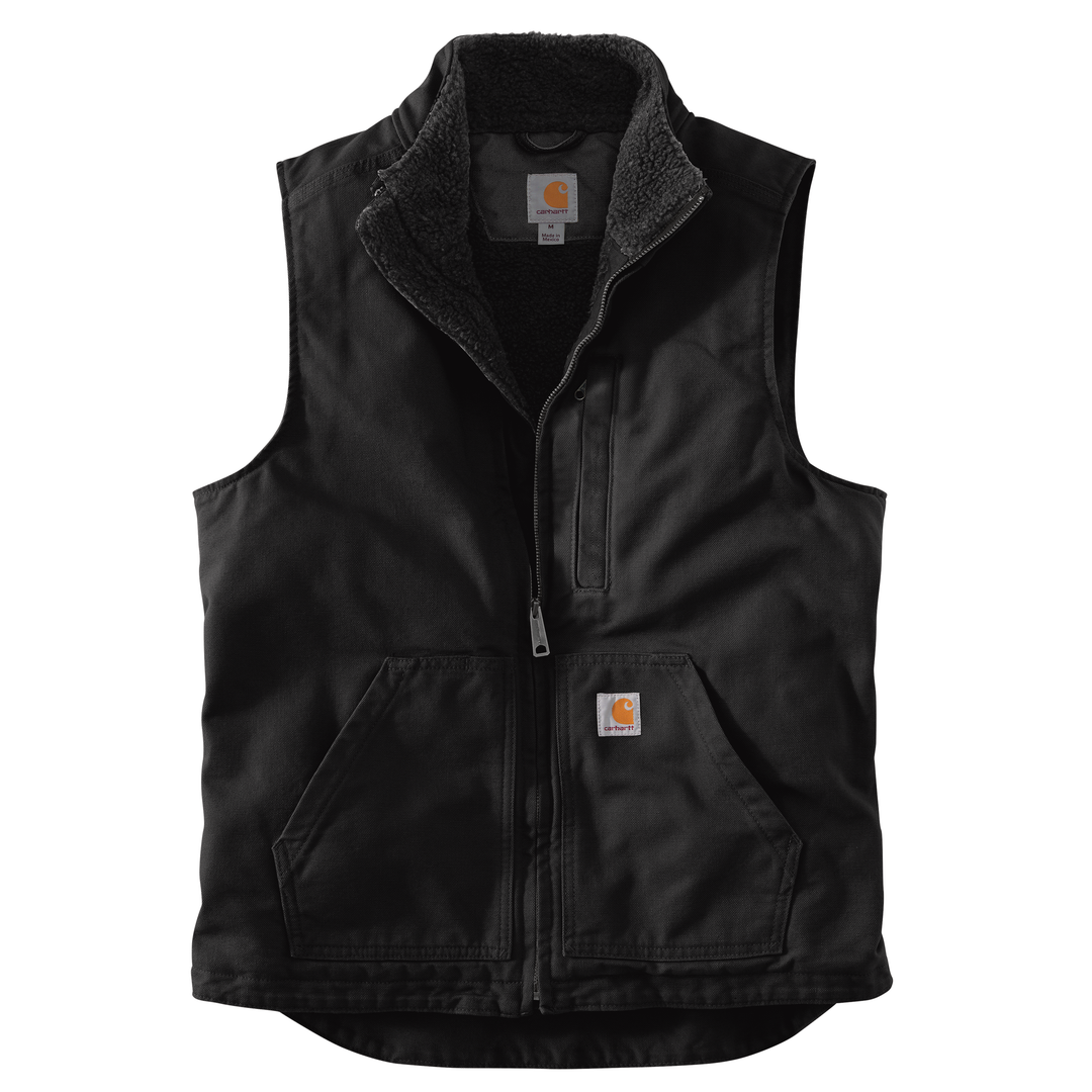 Carhartt® Sherpa-Lined Mock Neck Vest - CT104277 - Premium Outerwear from Carhartt - Just $110! Shop now at Pat's Monograms