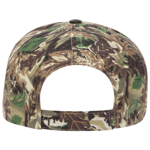 OTTO CAP Camouflage 5 Panel Mid Profile Style Cap - Premium baseball cap from Otto Caps - Just $8.95! Shop now at Pat's Monograms