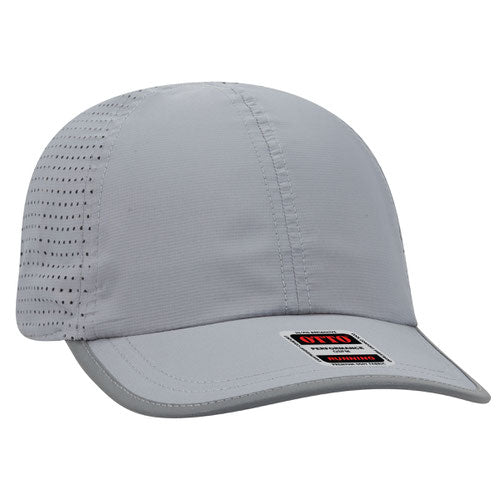 Reflective 6 Panel Running Hat 133-1258 - Premium Caps from Otto Caps - Just $12! Shop now at Pat's Monograms