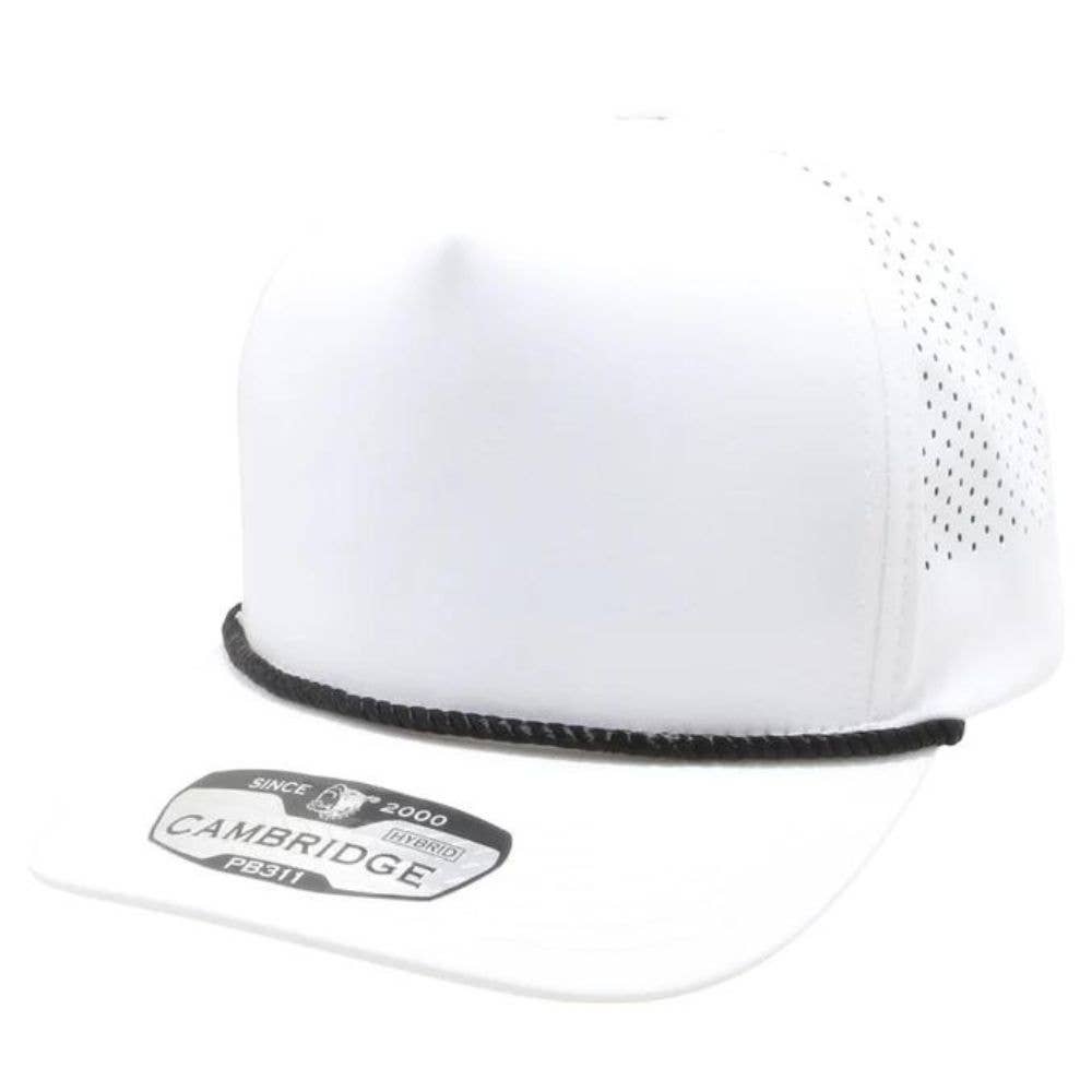 FIVE PANEL HIGH FRAME ROPE PERFORATED - Premium  from DOBBI - Just $18! Shop now at Pat's Monograms