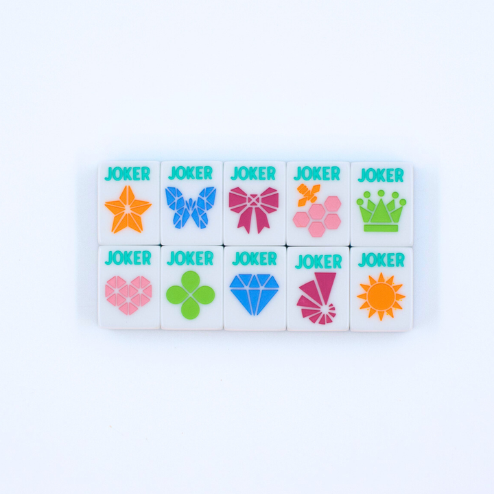 Crystal Prism Pink | Mahjong with Bold Angles and Vibrant Vibes - Premium Mahjong from My Fair Mahjong - Just $365! Shop now at Pat's Monograms