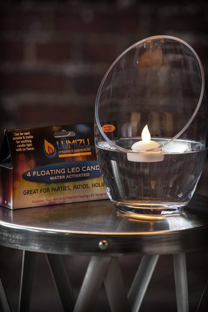 Warm White Water-Activated LED Candles - Pack of Four - Premium candles from Modgy - Just $9.95! Shop now at Pat's Monograms