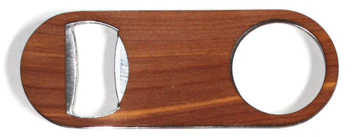 Customizable Wooden Keychain Bottle Opener - Premium barware from WUDN Handcrafted - Just $11! Shop now at Pat's Monograms