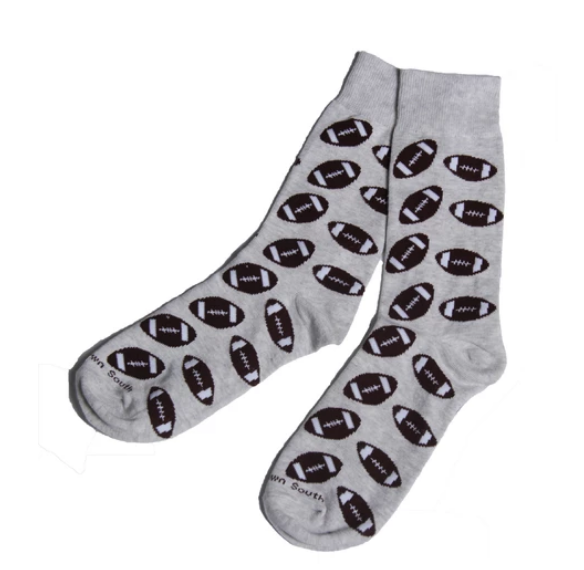 Football Socks - Premium socks from Barrel Down South - Just $11.95! Shop now at Pat's Monograms