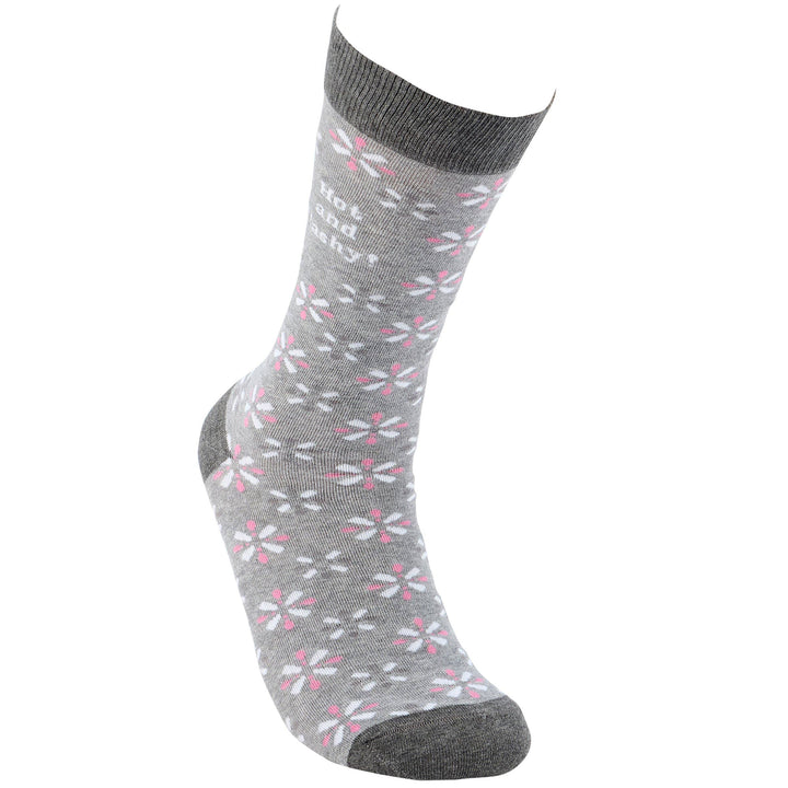 Hot And Flashy Socks - Premium Socks from Primitives by Kathy - Just $11.50! Shop now at Pat's Monograms