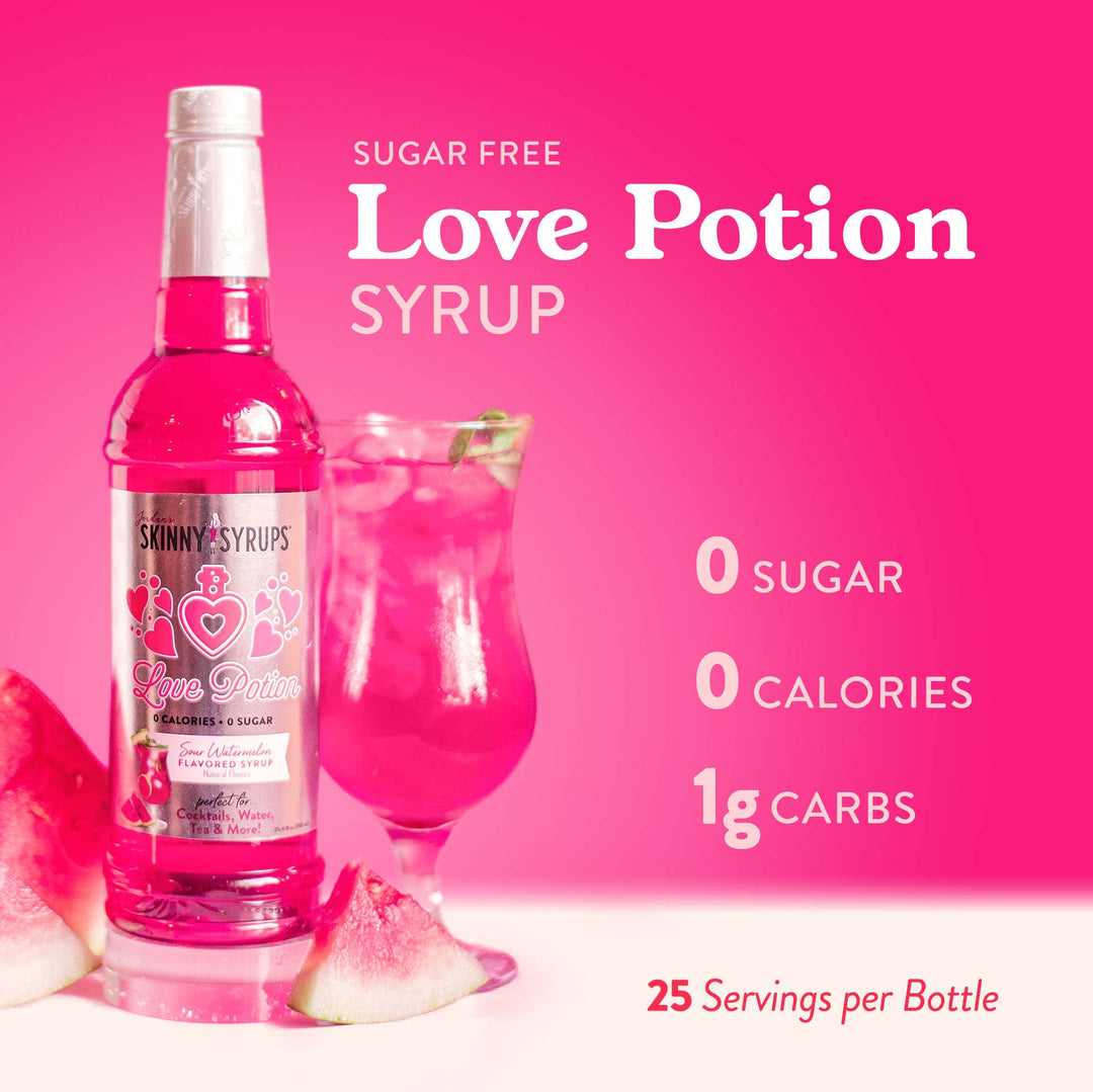 Sugar Free Sour Love Potion™ Syrup - Premium drink mix from Jordan's Skinny Mixes - Just $8.99! Shop now at Pat's Monograms