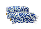 Duos - Nested Cosmetic Pouches - Cheetah Blue - Premium travel bag from TRVL Design - Just $26.95! Shop now at Pat's Monograms