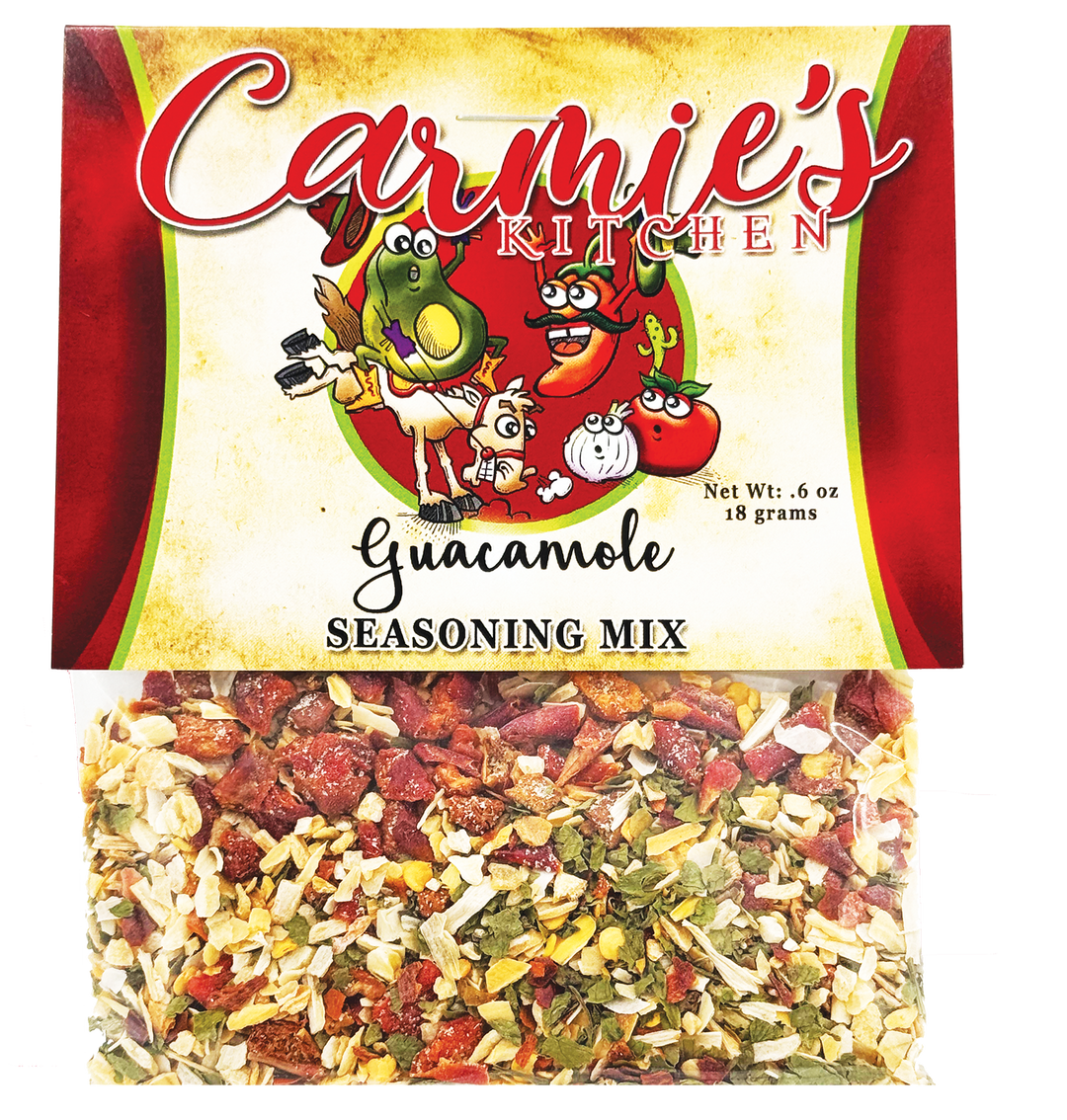 Guacamole Seasoning Mix - Premium Dips & Spreads from Carmie's Kitchen - Just $5! Shop now at Pat's Monograms