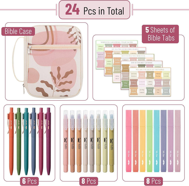Mr. Pen 24 PCS Bible Journaling Kit - Premium Bible Study from Mr. Pen - Just $34.95! Shop now at Pat's Monograms