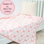 Muslin Quilt Baby & Kids Blanket Beautiful Bows - Premium Baby Blanket from LollyBanks - Just $29.95! Shop now at Pat's Monograms
