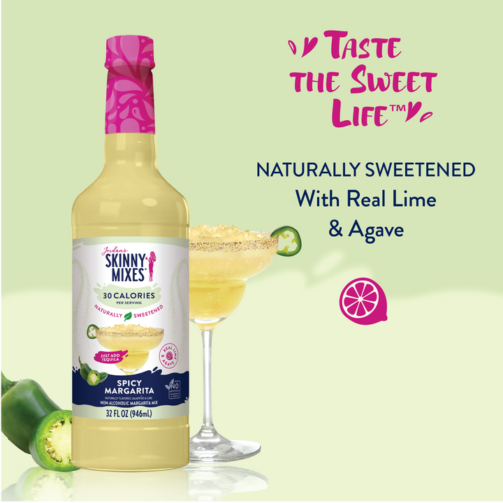 Natural Spicy Margarita - Mixer - Premium drink mix from Jordan's Skinny Mixes - Just $9.99! Shop now at Pat's Monograms