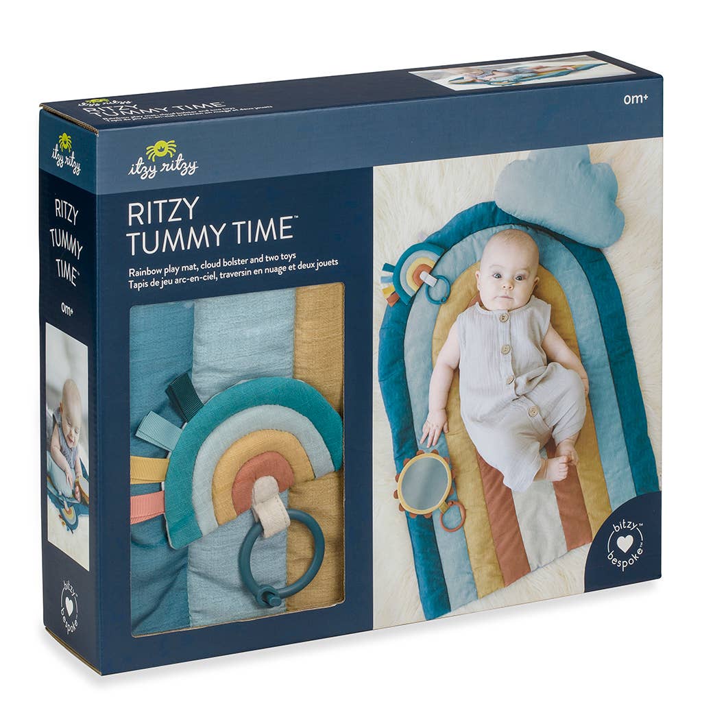 Bitzy Bespoke Ritzy Tummy Time™ Rainbow Play Mat - Premium Baby Toys & Activity Equipment from Itzy Ritzy - Just $49.99! Shop now at Pat's Monograms