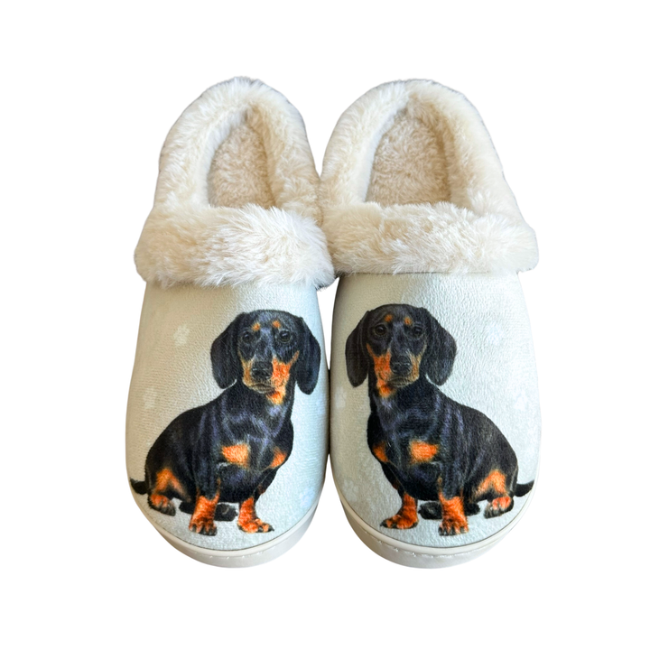 Dachshund Black Snuggs Slippers - Premium Slippers from E&S Pets - Just $24.95! Shop now at Pat's Monograms