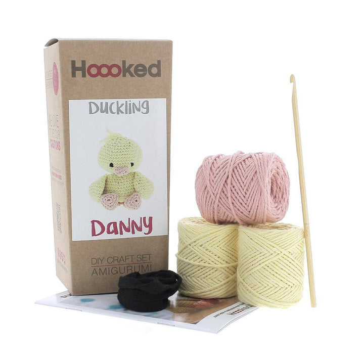 DIY Crochet Kit Duckling Danny Eco Barbante - Premium Baby Gift from Hoooked - Just $11.94! Shop now at Pat's Monograms