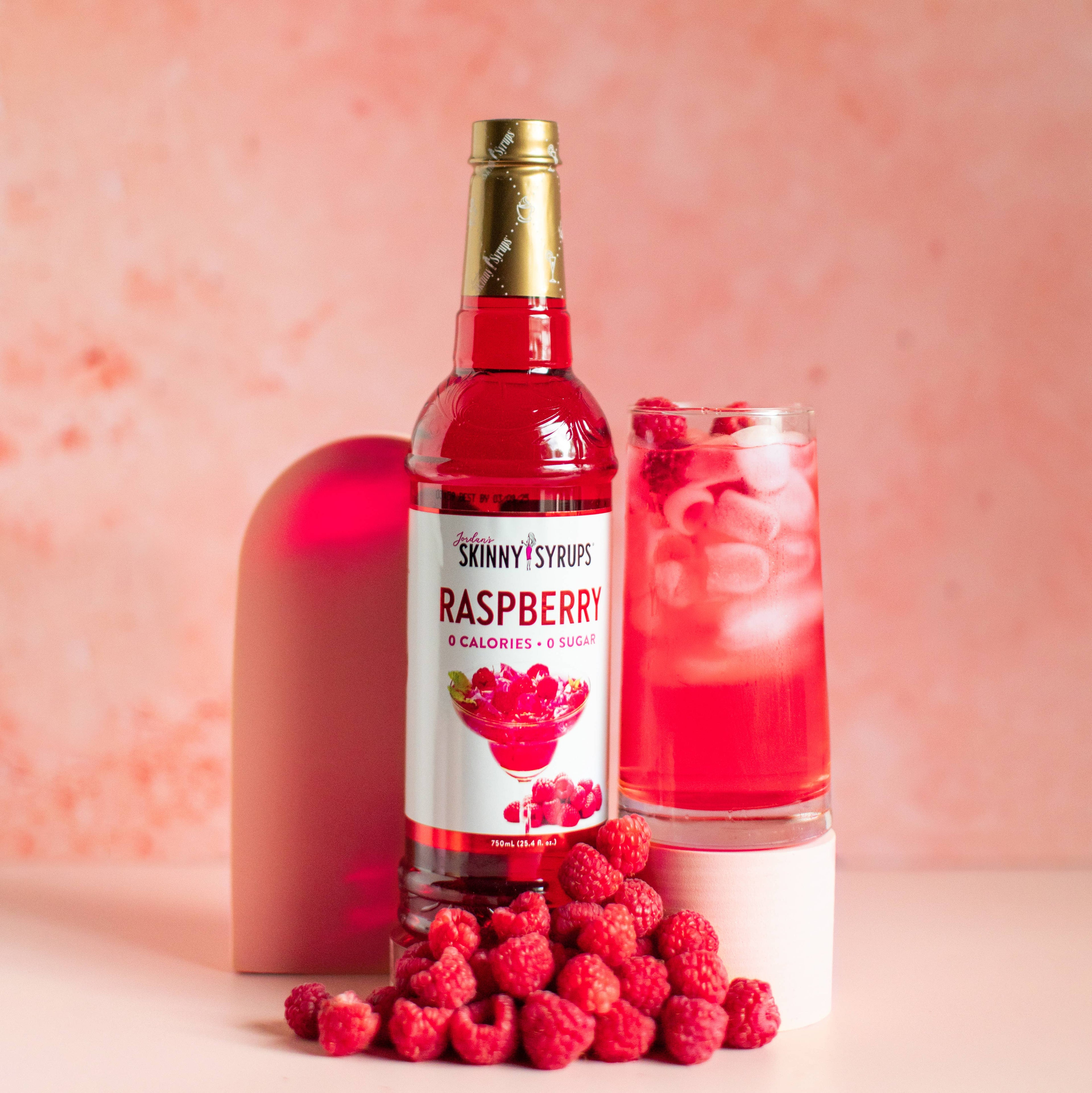 Sugar Free Raspberry Syrup - Premium  from Jordan's Skinny Mixes - Just $9.59! Shop now at Pat's Monograms
