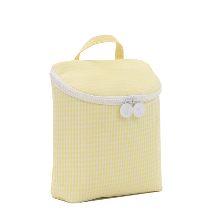 Take Away Insulated Lunch Bag - Gingham Buttercup - Premium lunch bag from TRVL Design - Just $39.95! Shop now at Pat's Monograms