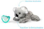 RaZbuddy Kiki Koala Paci/Teether Holder - Premium Baby Soothers from RaZbaby - Just $13.99! Shop now at Pat's Monograms