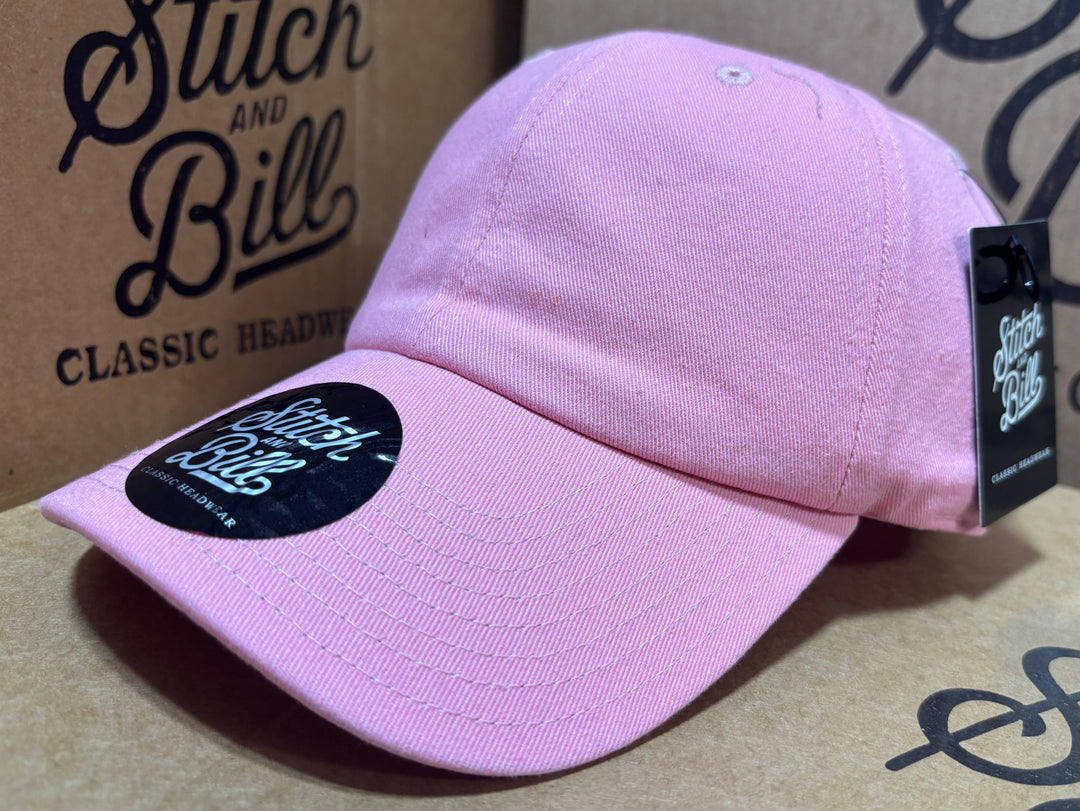 Premium Low Profile Baseball Cap - Dad Hat - Premium Headwear from Stitch and Bill Wholesale Hats - Just $8! Shop now at Pat's Monograms