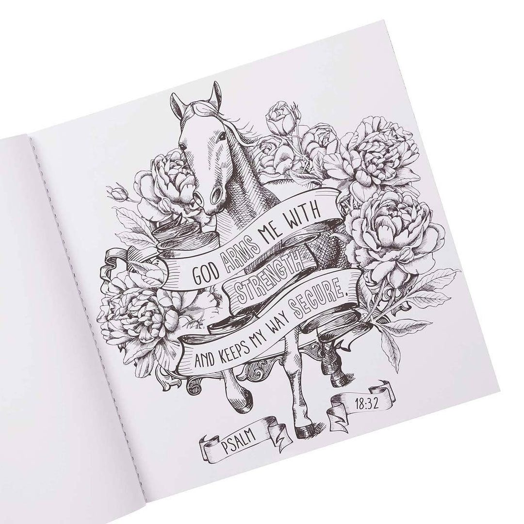 Coloring Book Be Still - Premium Books and Devotionals from Christian Art Gifts - Just $9.95! Shop now at Pat's Monograms
