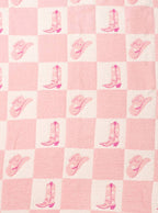Rodeo Checker Blanket - Premium blankets from Living Royal - Just $55.95! Shop now at Pat's Monograms