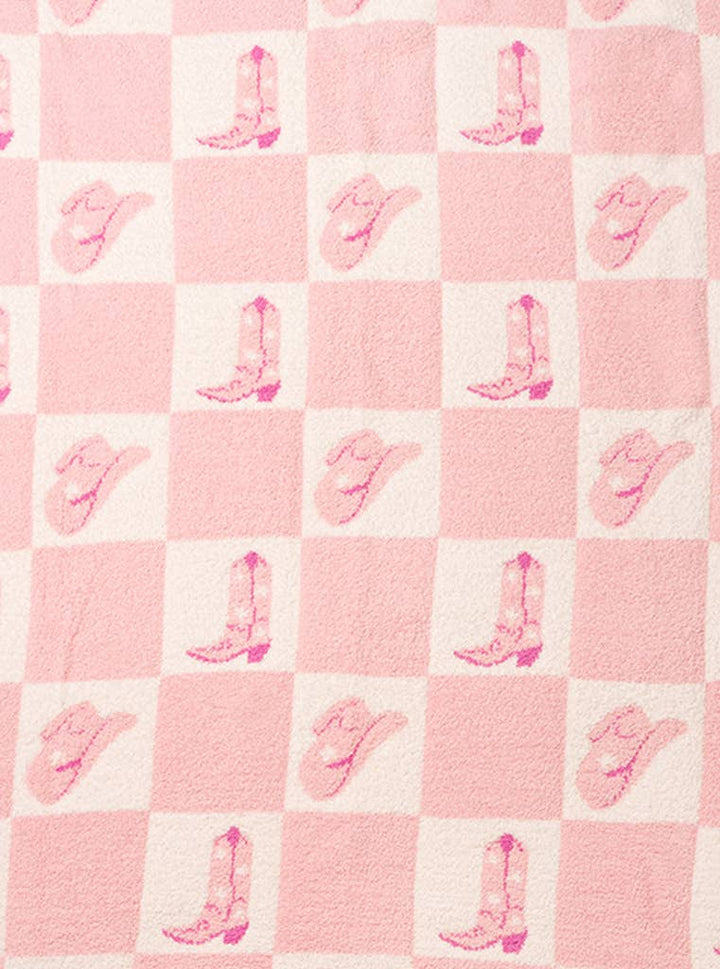 Rodeo Checker Blanket - Premium blankets from Living Royal - Just $55.95! Shop now at Pat's Monograms