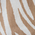 Rumi Zebra Cotton Knit Throw: Beige - Premium  from Tajik Home LLC - Just $35.95! Shop now at Pat's Monograms