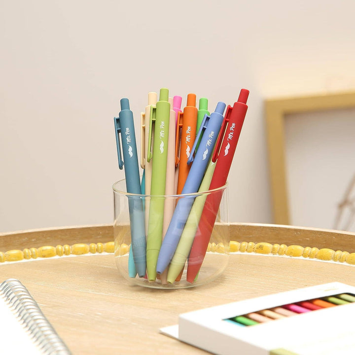 Vintage Gel Pens Retractable 12 Pack - Premium Art supplies from Mr. Pen - Just $10.95! Shop now at Pat's Monograms