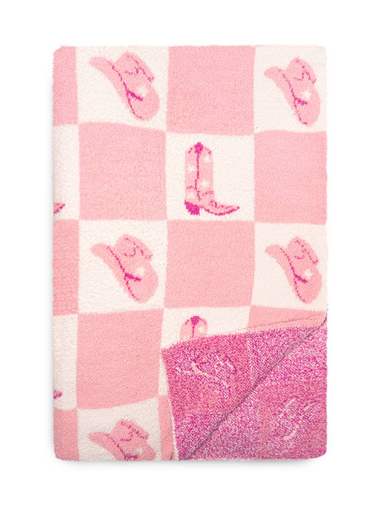 Rodeo Checker Blanket - Premium  from Living Royal - Just $60! Shop now at Pat's Monograms