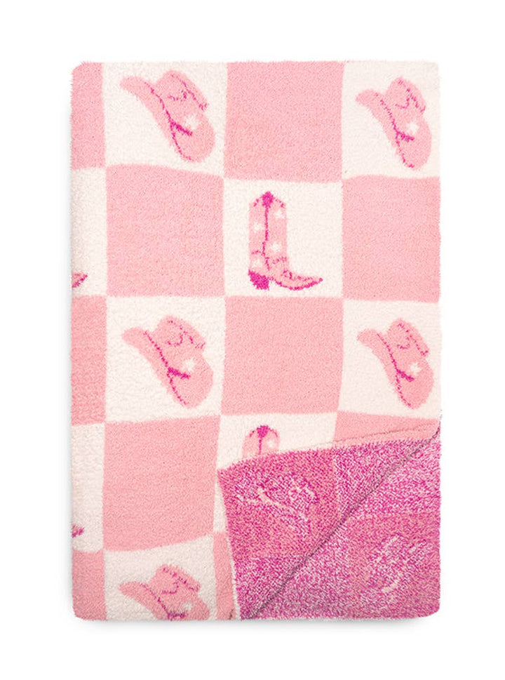 Rodeo Checker Blanket - Premium  from Living Royal - Just $60! Shop now at Pat's Monograms