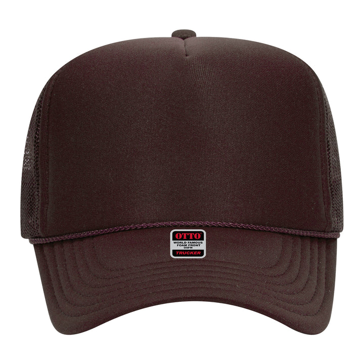 Embroidered Chain Stitch Trucker Hat - Premium Headwear from Pat's - Just $24.95! Shop now at Pat's Monograms