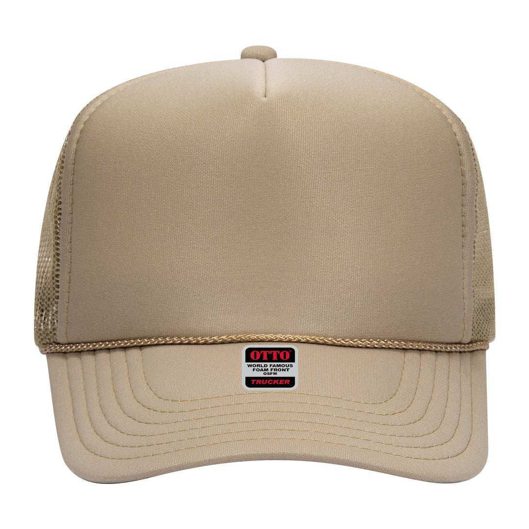 Embroidered Chain Stitch Trucker Hat - Premium Headwear from Pat's - Just $24.95! Shop now at Pat's Monograms