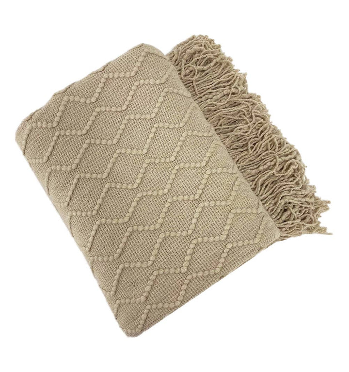 Weave Knit 50x60 Inch Throw Blanket - Premium blanket from Fennco Styles - Just $32! Shop now at Pat's Monograms