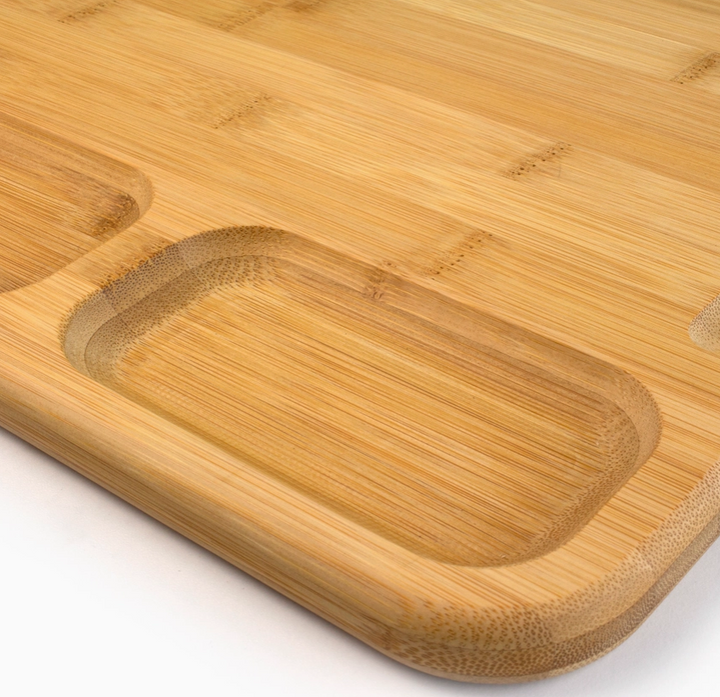 3-Well Kitchen Prep Board - Premium Cutting Boards from Totally Bamboo - Just $32.95! Shop now at Pat's Monograms