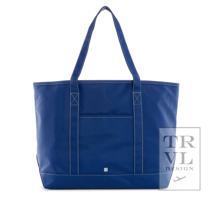 Maxi Tote - Coated Canvas Large Blue Bell - Premium Bags and Totes from TRVL Design - Just $76! Shop now at Pat's Monograms