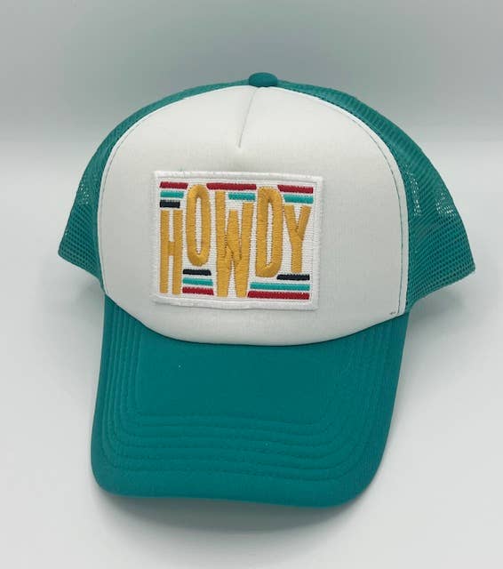 Howdy Foam Trucker Hat - Premium Hat from Lucky Girl TX - Just $24.95! Shop now at Pat's Monograms