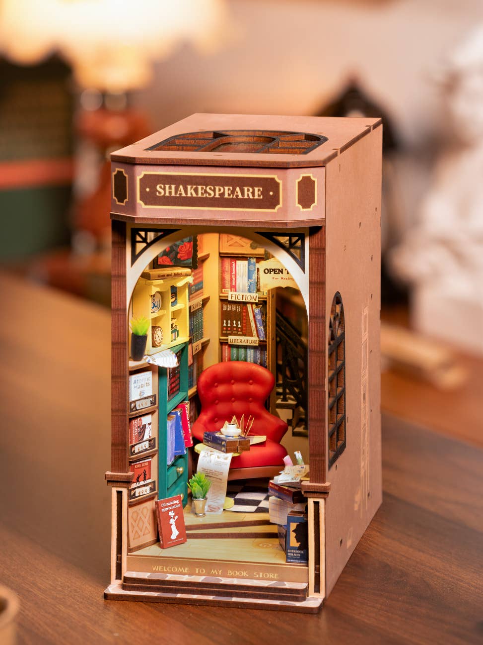 Rolife Bookstore DIY Book Nook Kit - Premium gift item from Magnote - Just $42.95! Shop now at Pat's Monograms