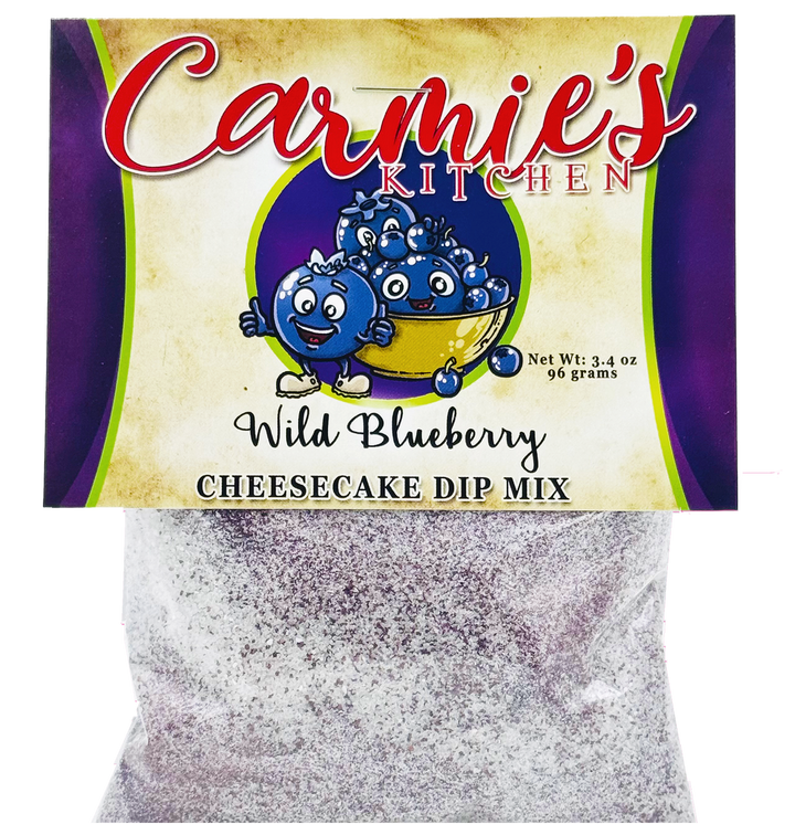 Wild Blueberry Cheesecake Dip Mix - Premium  from Carmie's Kitchen - Just $4.50! Shop now at Pat's Monograms