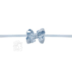 1/4" PANTYHOSE HEADBAND W/SIGNATURE GROSGRAIN BOW - Premium Baby Accessories from Beyond Creations, LLC - Just $12! Shop now at Pat's Monograms
